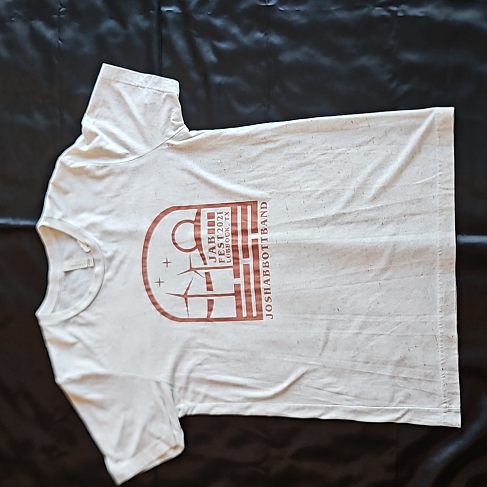 Josh Abbot Band Tee Size Medium from Jab Fest 2021 Lubbock TX